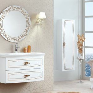 High End 36" Vanity (ILHARA White-Gold)
