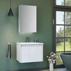 High End 40" Vanity (LIKYA Matt White)