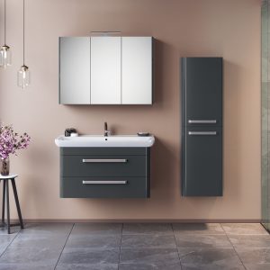 High End 40" Vanity (ROSE Glossy Grey)