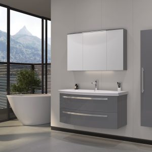 High End 44" Vanity (URLA Glossy Anthracite)