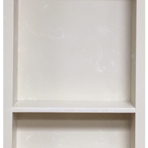 16" x 24" Beige Quartz Shower Niche