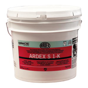 ARDEX S 1-K™ Waterproofing and Crack Isolation Membrane