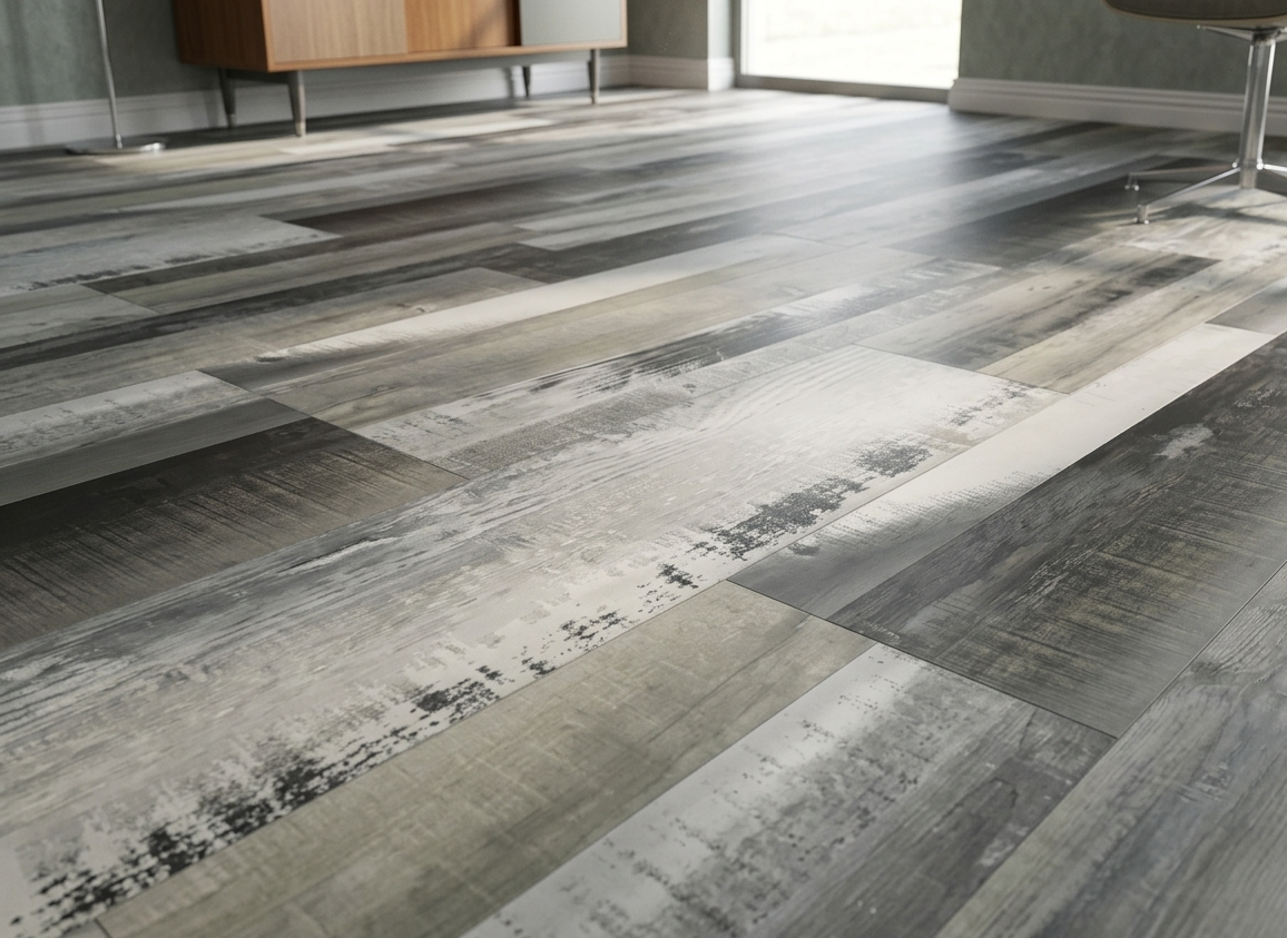 GS-02 Vinyl Flooring 7.8mm (GR) $2.99 /sqft - Image 2