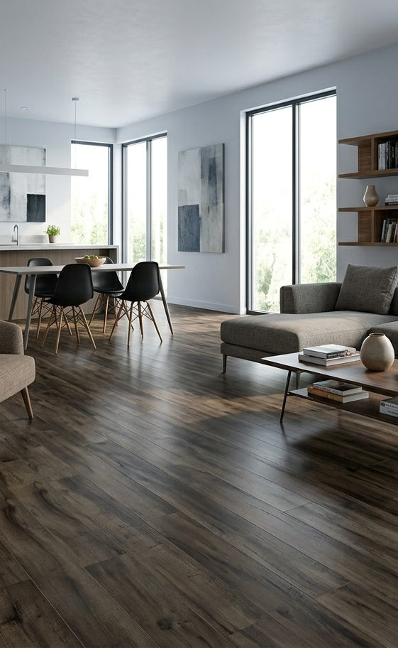 Nordic Brown 12.3 mm Laminate (TC) $3.49 /sqft - Image 2