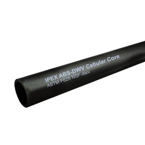 ABS Pipe (Cellular) 1½In X 12ft Black