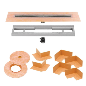 Schluter KERDI-LINE Linear Drain Center Channel Body Kit