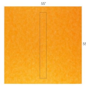 Schluter KERDI-SHOWER-LTS center outlet position with 55" x 55" dimension