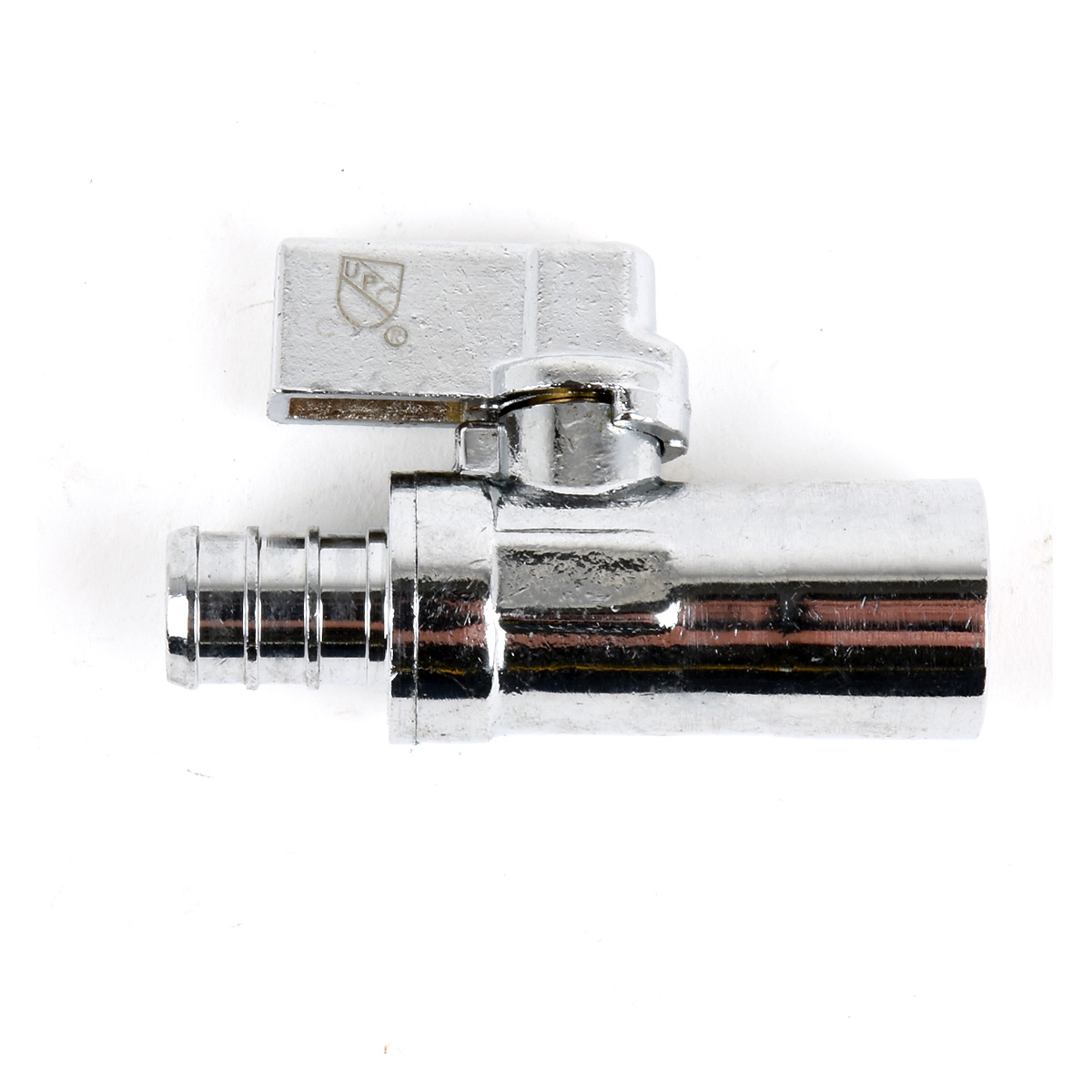 StreamWay Sweat Quarter Turn Straight Stop Valve ½In Copper X ½In Pex