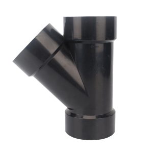 StreamWay ABS Wye 1½In Black