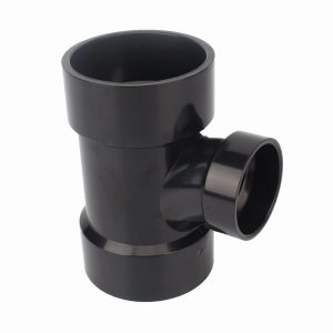 StreamWay ABS Tee Reducing 2in X 1½In X 2in Black