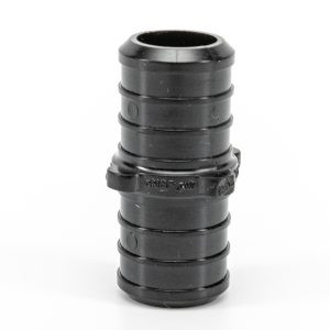 StreamWay Pex Poly Coupling Barb To Barb 3/4in Black