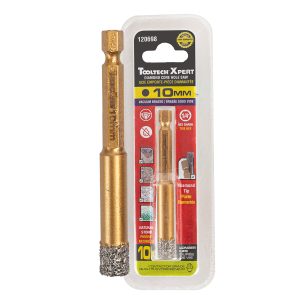 Diamond Core Hole Saw Bit 3/8in (10mm) Hex Shank