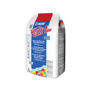 10 lb packaging of MAPEI Adesilex P10 Mosaic Glass Tile