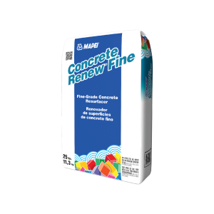 25lb packaging of MAPEI Concrete Renew Fine