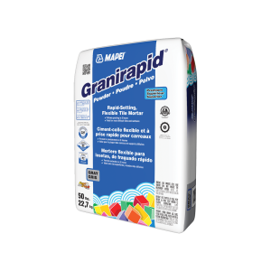 46lb packaging of MAPEI Granirapid Gray