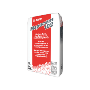 Packaging of MAPEI Mapecem 102 55lb