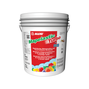 20lb pail of MAPEI Mapelastic Turbo