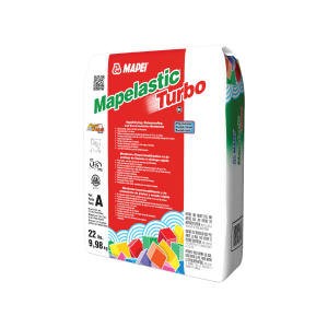 22lb packaging of MAPEI Mapelastic Turbo