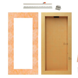 KERDI-BOARD-SNLT Shower Niche Kit 12 x 28
