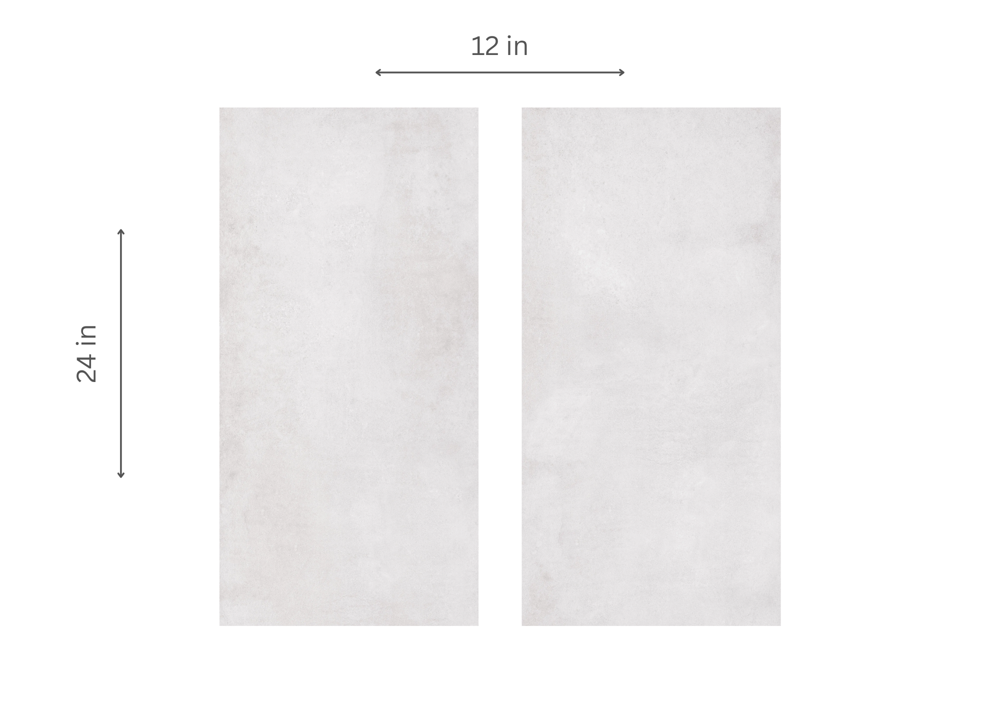 Bianco Grigio Matt Porcelain Tile 300 x 600 x 8.5mm (12 x 24 in) - $3.99/sqft - Image 4