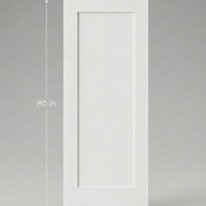 Bristol Shaker 1-Panel Hollow Core Interior Door - 24 x 80 in