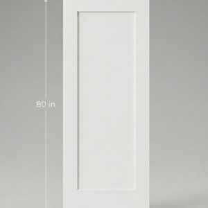 Bristol Shaker 1-Panel Hollow Core Interior Door - 26 x 80 in