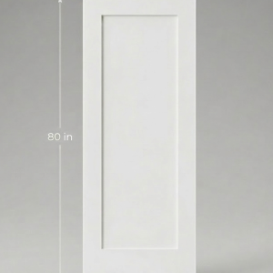 Bristol Shaker 1-Panel Hollow Core Interior Door - 28 x 80 in