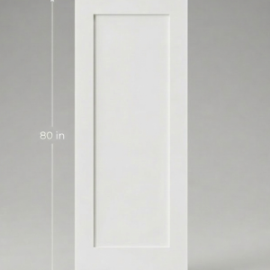 Bristol Shaker 1-Panel Hollow Core Interior Door - 30 x 80 in