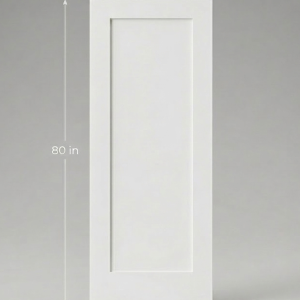 Bristol Shaker 1-Panel Hollow Core Interior Door - 32 x 80 in