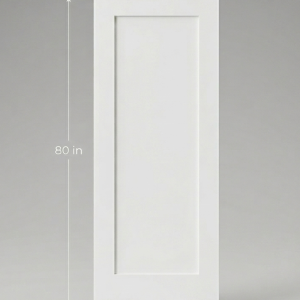 Bristol Shaker 1-Panel Hollow Core Interior Door - 36 x 80 in