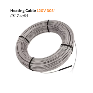 Heating Cable 120V 303' (91.7 sqft)